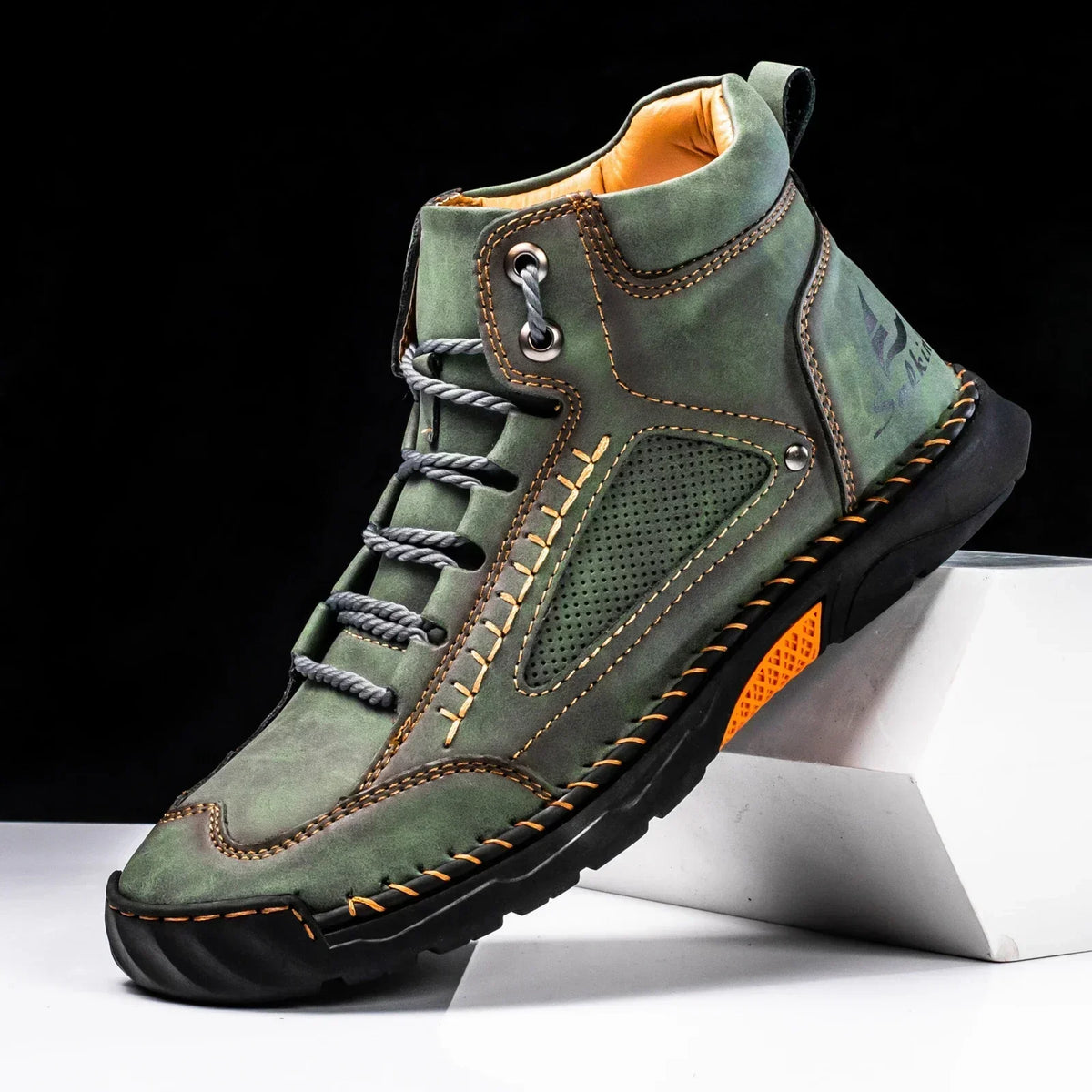 St. Moritz Leder High Top Schuhe