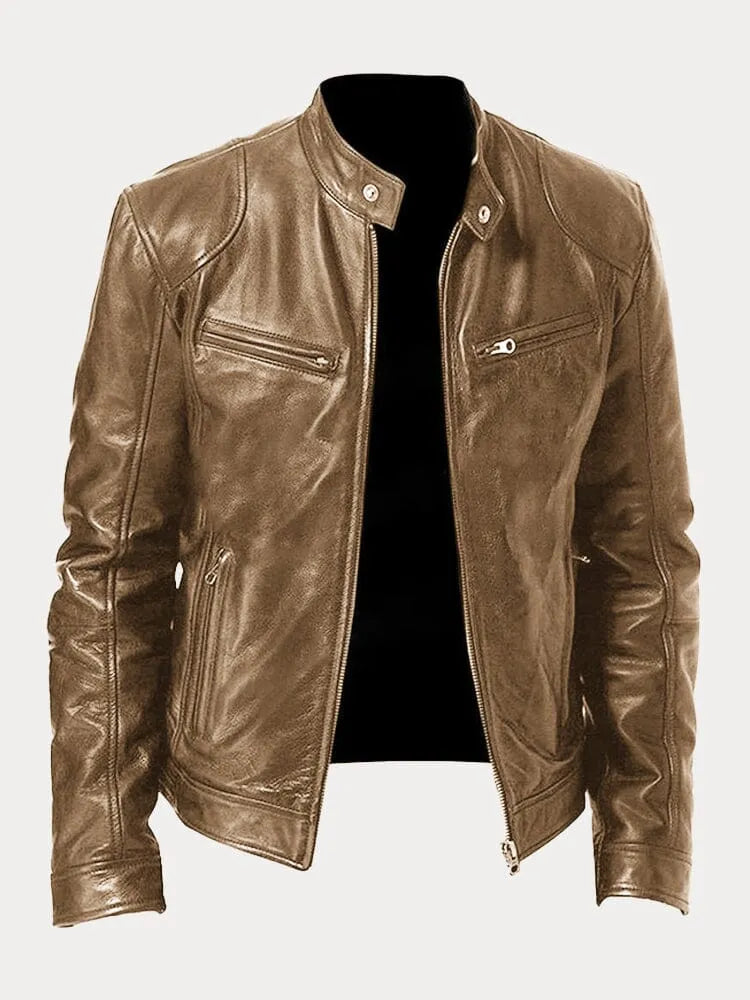 Gaspard™ - Casual Leder Jacke