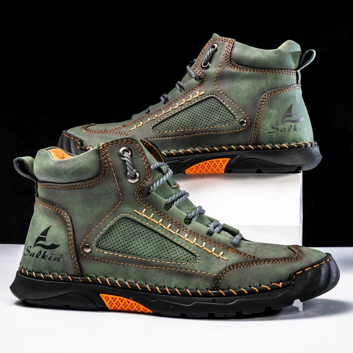 St. Moritz Leder High Top Schuhe