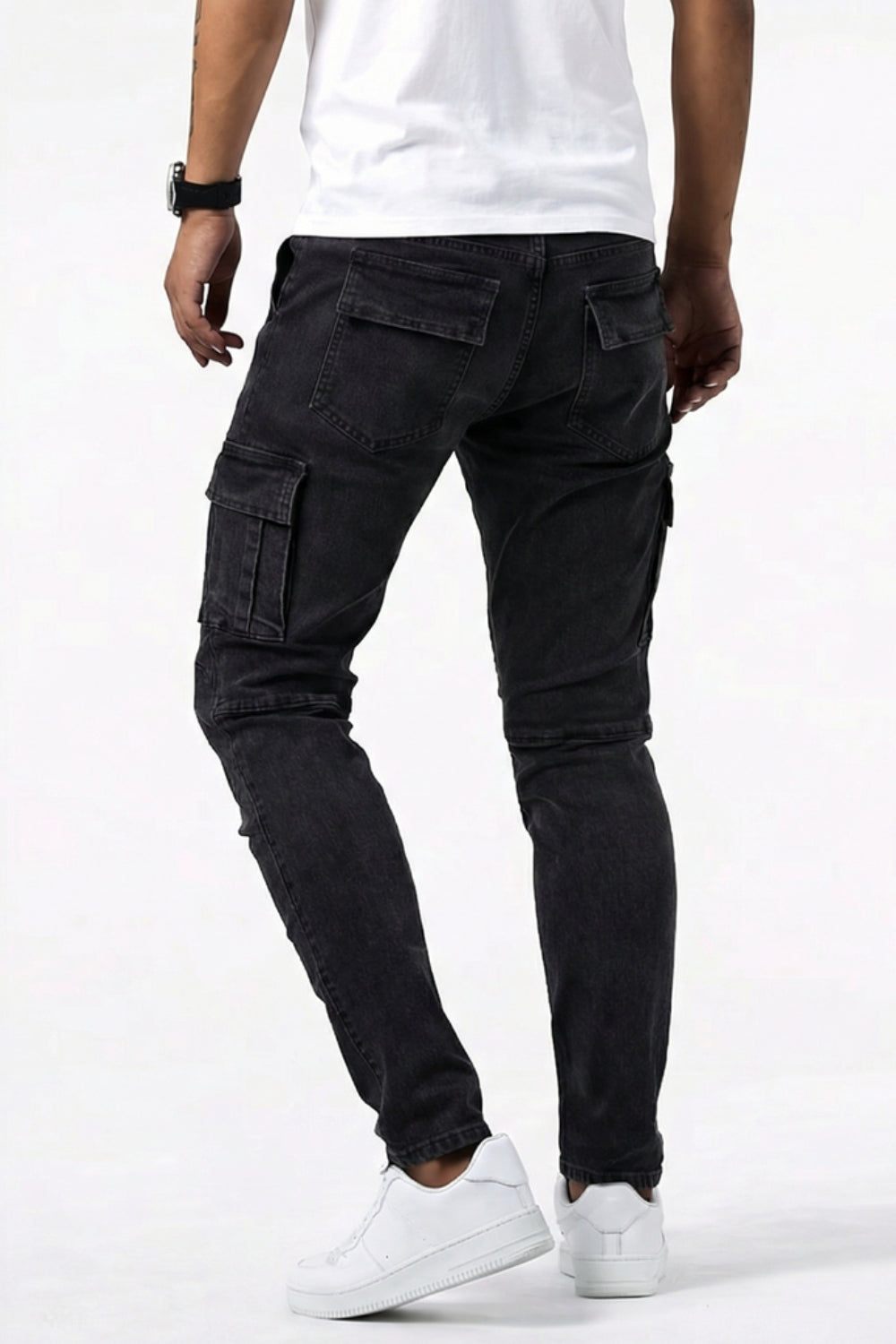 Elastische Cargo Jeans für Herren (1 kaufen, 1 GRATIS dazu)
