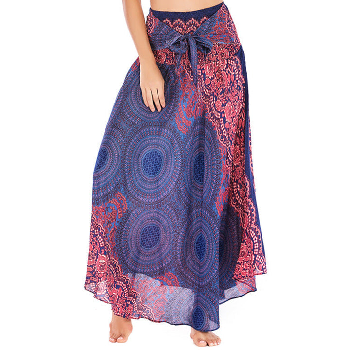 Langer Rock Damen Vintage Freizeit