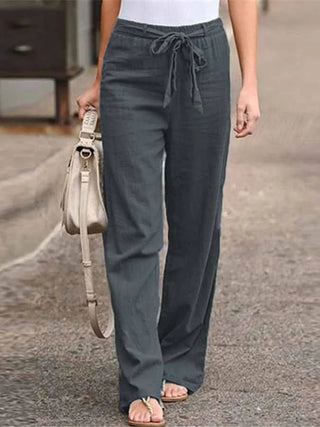 Freizeithose Damen Relaxed Fit Sommer