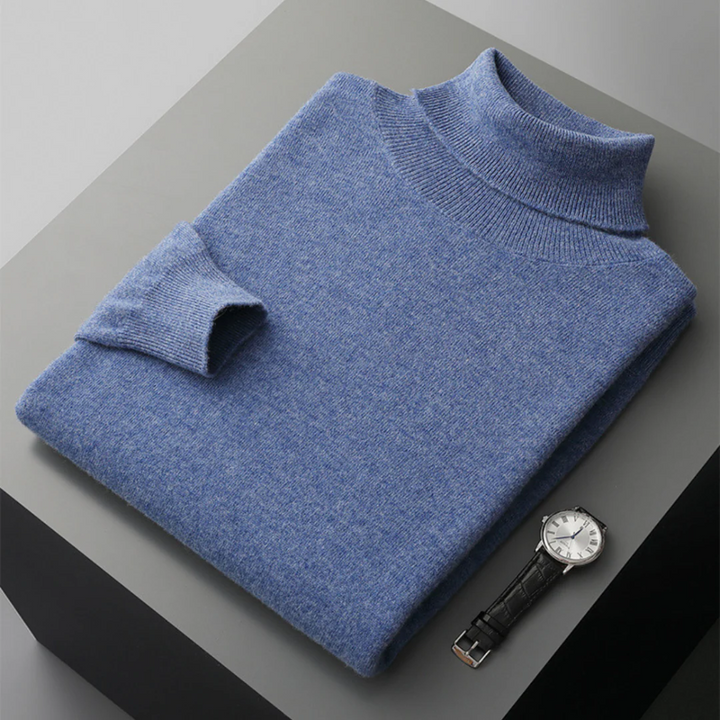 Cagliari Rollkragenpullover aus Merinowolle