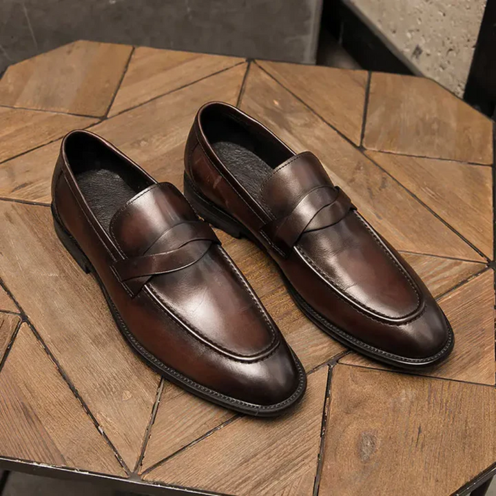 Elegante Leder-Loafer