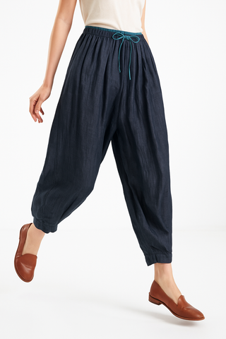 Damen Stoffhose Relaxed Fit Freizeit Sommer