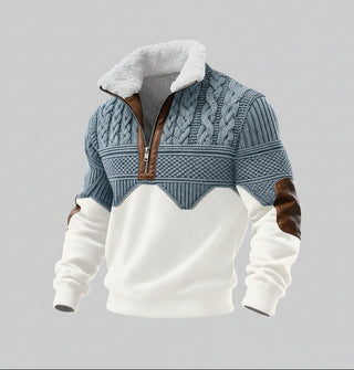 Havros | Pullover mit halbem Reißverschluss