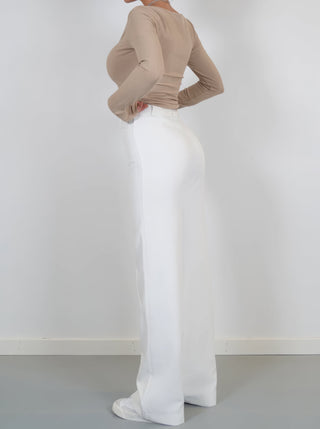 Josie | Flatternde Hose mit Hohem Bund