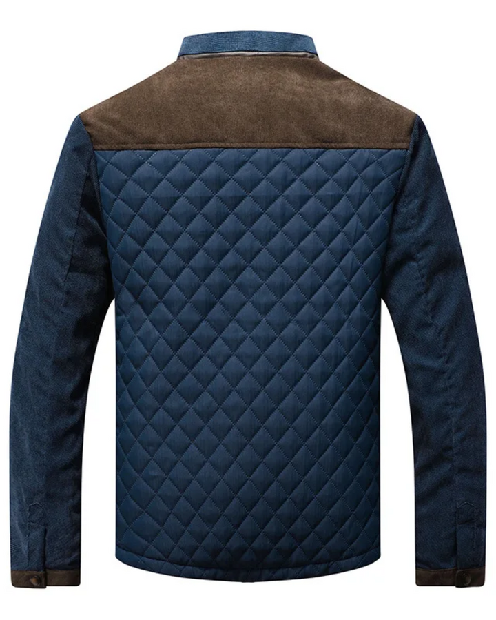 Edward™ | Klassische gesteppte Cordjacke