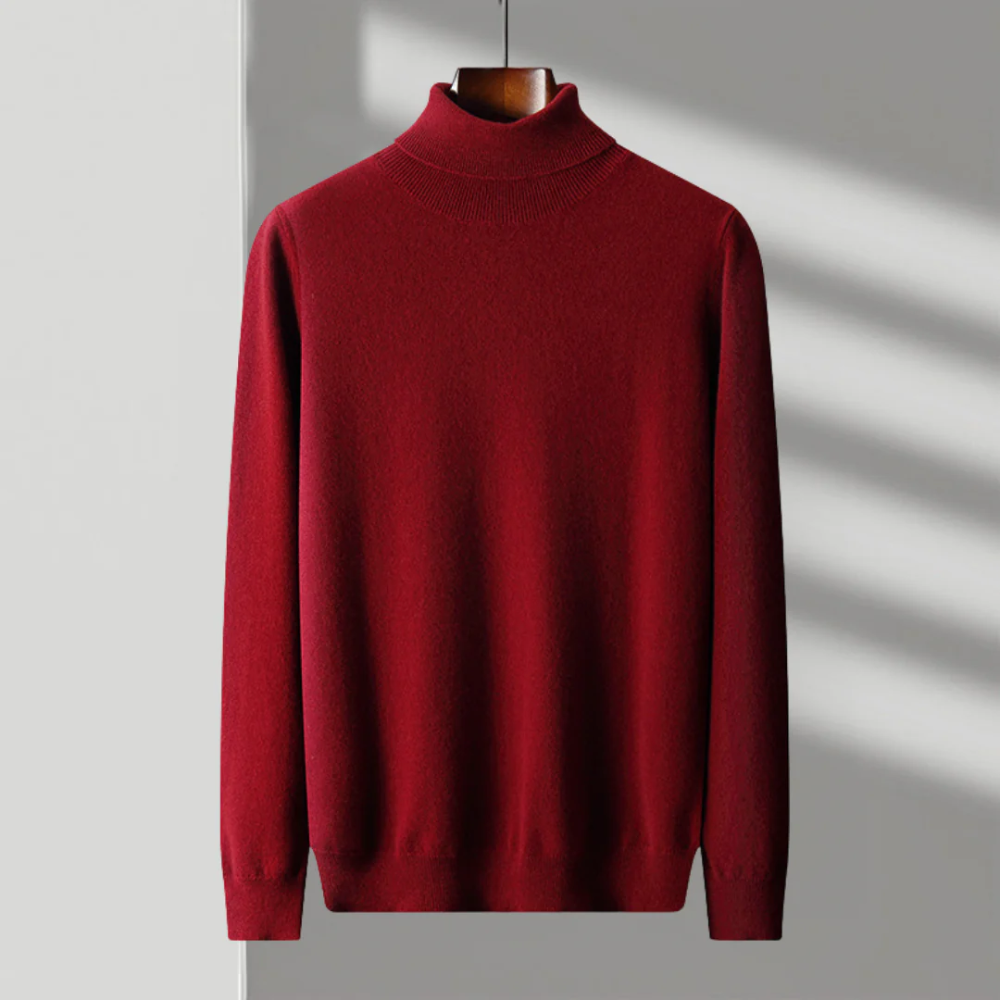 Cagliari Rollkragenpullover aus Merinowolle