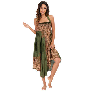 Langer Rock Damen Vintage Freizeit