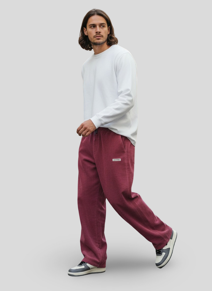 Lucas | Hose aus breit geripptem Cord