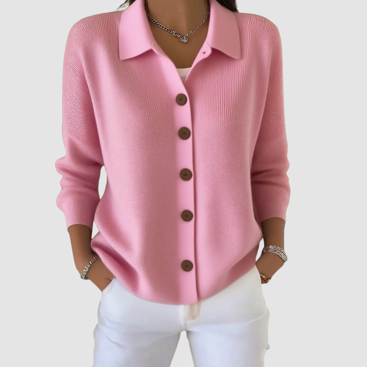 Riah™ Strickjacke mit Knopfleiste