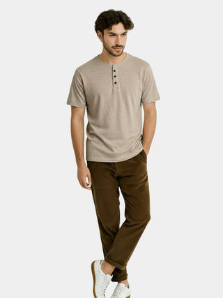 Adam | Premium-Henley-Shirt