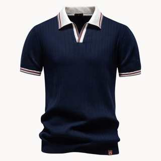 Valerio | Gestricktes Polohemd