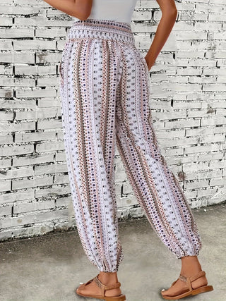 Amelie | Hochsitzende Hose – Boho-Chic für Deine Garderobe