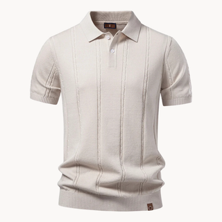 Benoit | Luxuriöses Strick-Polohemd