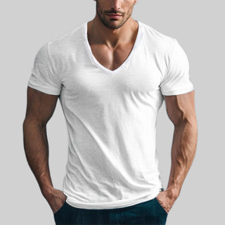 Calvin | Zeitloses T-Shirt mit V-Ausschnitt