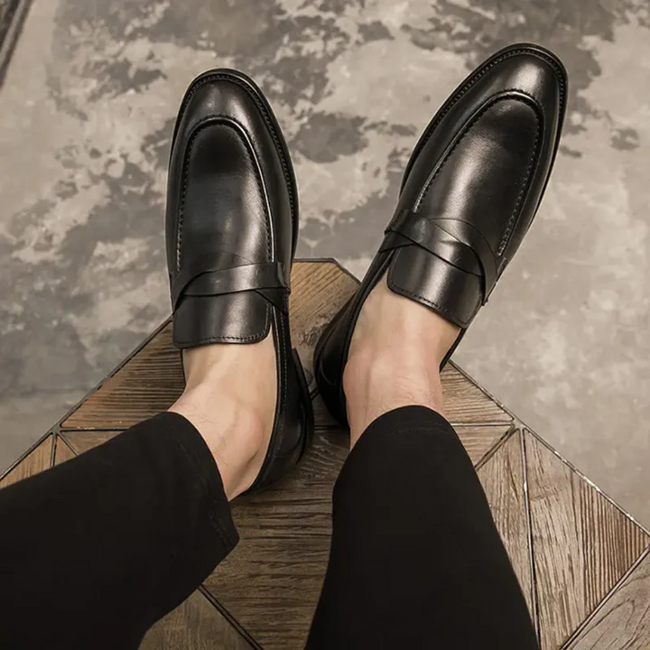 Elegante Leder-Loafer