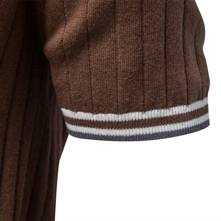 Valerio | Gestricktes Polohemd