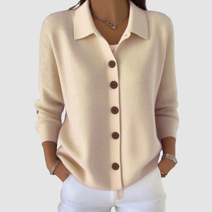 Riah™ Strickjacke mit Knopfleiste