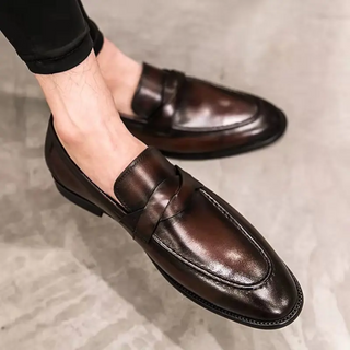 Elegante Leder-Loafer