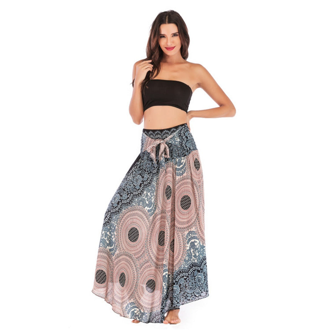 Langer Rock Damen Vintage Freizeit