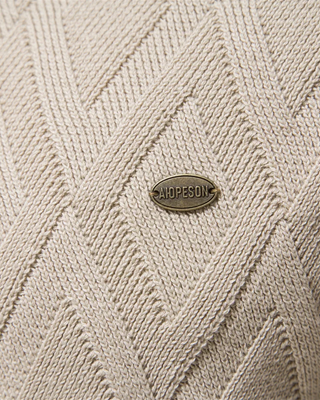 Herrenpullover mit Karomuster V2