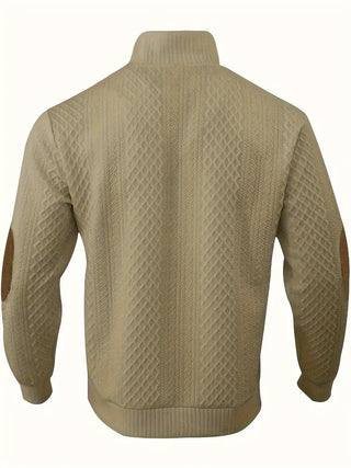 Eleganter Knopf-Pullover