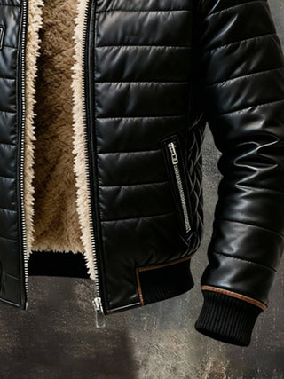 Louis | Jacke mit hohem Kragen und raffiniertem Schnitt