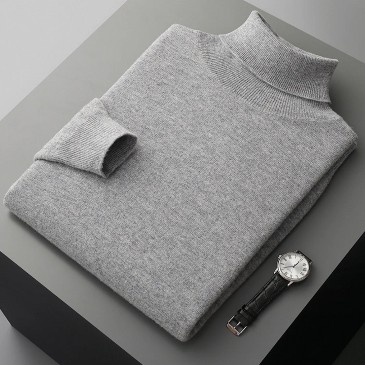 Cagliari Rollkragenpullover aus Merinowolle