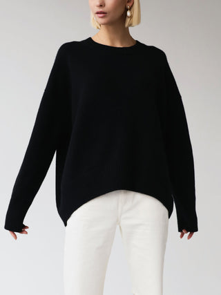 Heidi | Lässiger Oversized Rundhals-Pullover