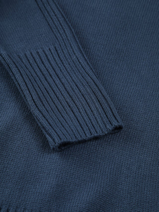 Fern | Gerippter Stehkragenpullover