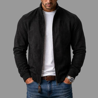 Varel | Wildleder Bomberjacke