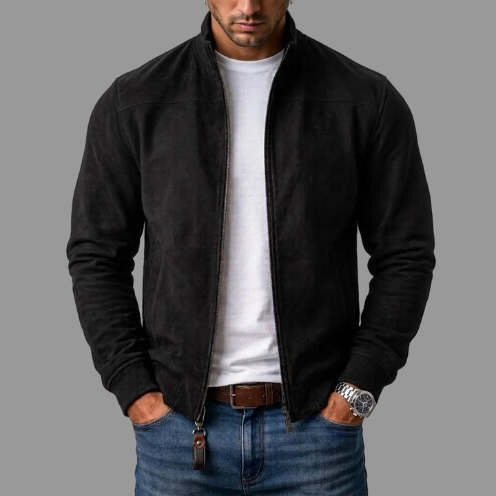 Varel | Wildleder Bomberjacke