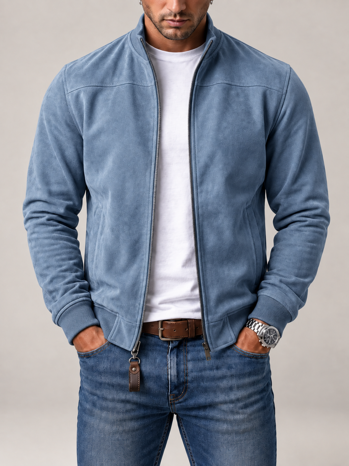 Corrado Wildleder-Bomberjacke