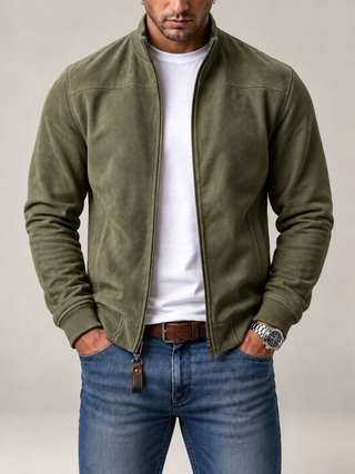 Corrado Wildleder-Bomberjacke