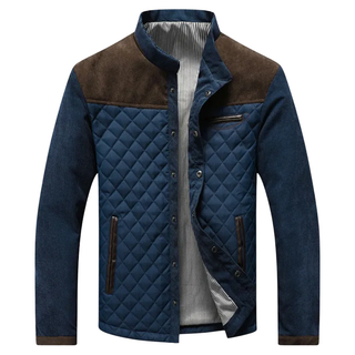 Edward™ | Klassische gesteppte Cordjacke