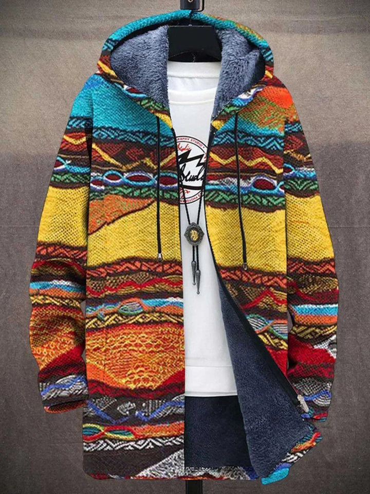 Cynthia | Kunstvoller Kapuzencardigan