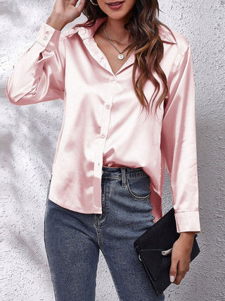 Karen | Elegante Langärmelige Bluse für Frauen