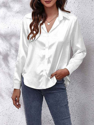 Karen | Elegante Langärmelige Bluse für Frauen