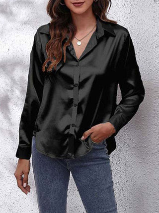 Karen | Elegante Langärmelige Bluse für Frauen