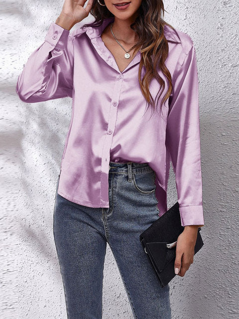 Karen | Elegante Langärmelige Bluse für Frauen