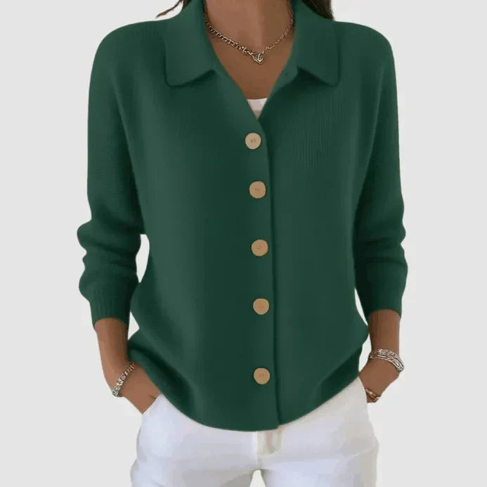 Riah™ Strickjacke mit Knopfleiste