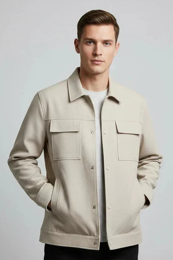 Kron | Luxuriöse Overshirt-Sommerjacke