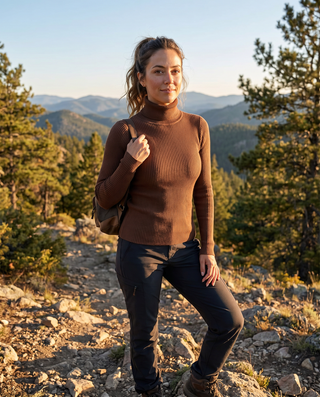 Greer | Gerippter Rollkragenpullover
