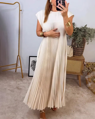 Genevieve | Ärmelloses Plisseekleid mit Bequemer Passform | Elegantes Design für Vielseitige Anlässe