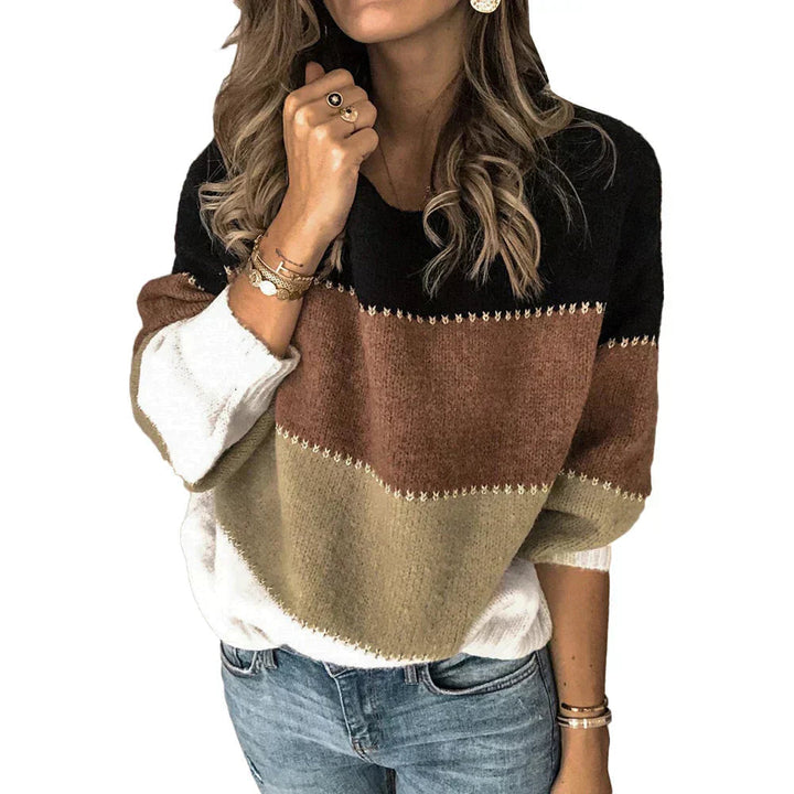 Harriet | Colorblock Strickpullover