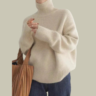 Genevieve | Entspannter Hochkragenpullover