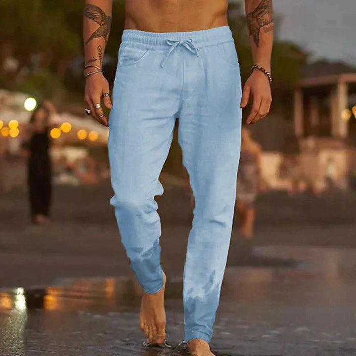 Alfredo | Luftige Leinenhosen
