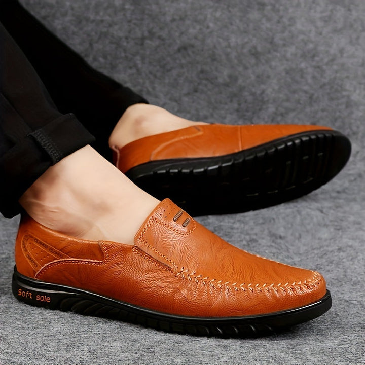 Elegante Leder-Loafer